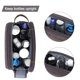 thumbnail image 5 of Neceser de viaje BAGSMART de lona, organizador Dopp kit gris, 5 of 6