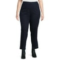 thumbnail image 2 of (2 pack) JMS Just My Size by Hanes Women's Plus Size 2 Pocket Pull On Pants, Single and 2 Pack, 2 of 6