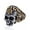 Silver/Gold, variant on Mens Stainless Steel Masonic Skull Ring Biker Delicate Jewelry Tone Size 7-13-9-Gold