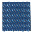 thumbnail image 2 of Ambesonne Nautical Shower Curtain, Ship Cartoon Art, 69"Wx70"L, Multicolor, 2 of 4