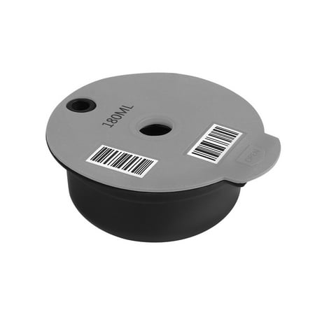 

Jocestyle 180ml Reusable Coffee Capsule Cups with Spoon Brush for Bosch-s Tassimoo