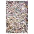 thumbnail image 2 of Safavieh Fiesta Jeremy Chevron Shag Area Rug, Multi, 5'1" x 7'6", 2 of 11