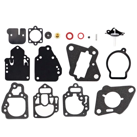 SecosAutoparts Carburetor Repair Kit Compatible with Mercury Mercruiser Mariner 15 18 20 25 Hp Replacement Parts 1395-9761, 9761, 1395-9761-1 1, 97611