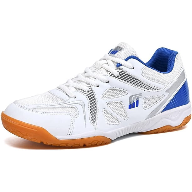 Xishao Zapatos casuales de bádminton para hombre, zapatos de pickleball, zapatos de tenis para hombre, zapatos de squash, zapatos de entrenamiento de voleibol para interiores Xishao ropa