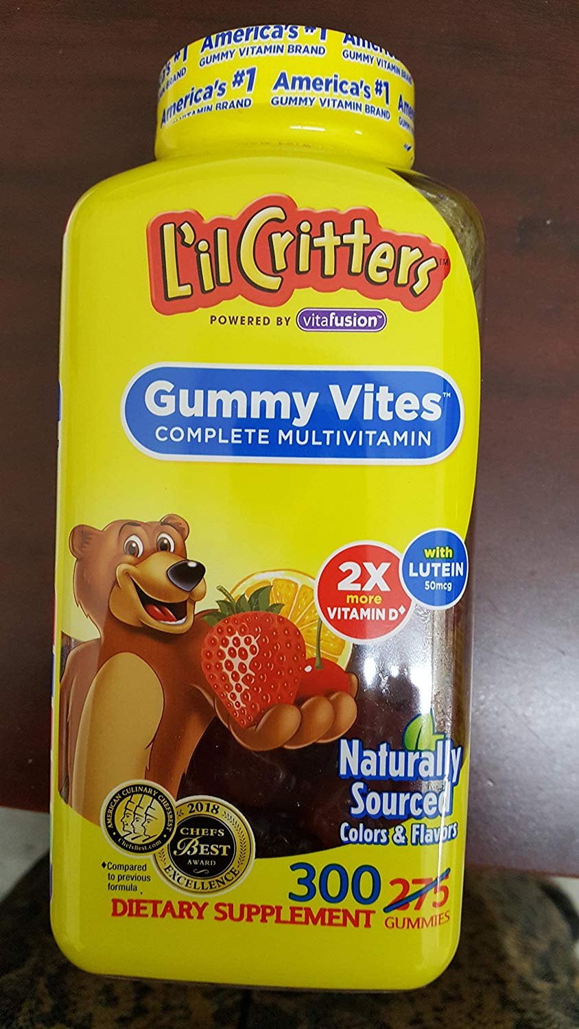 Lil Critters Gummy VITES Complete Multivitamin, 300 Gummies Walmart