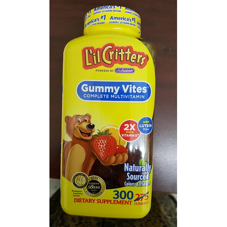 Lil Critters Gummy VITES Complete Multivitamin, 300 Gummies - Walmart.com