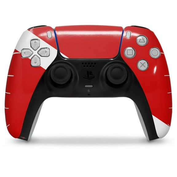 WraptorSkinz Skin Wrap compatible with the Sony PS5 DualSense Controller Dive Scuba Flag (CONTROLLER NOT INCLUDED)