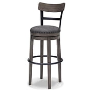 Signature Design by Ashley Casual Caitbrook Bar Height Bar Stool Gray