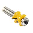 thumbnail image 1 of serony 1/2 12.7mm Shank Positive Semicircle Milling Cutter Router Bit Woodworking, 1 of 5