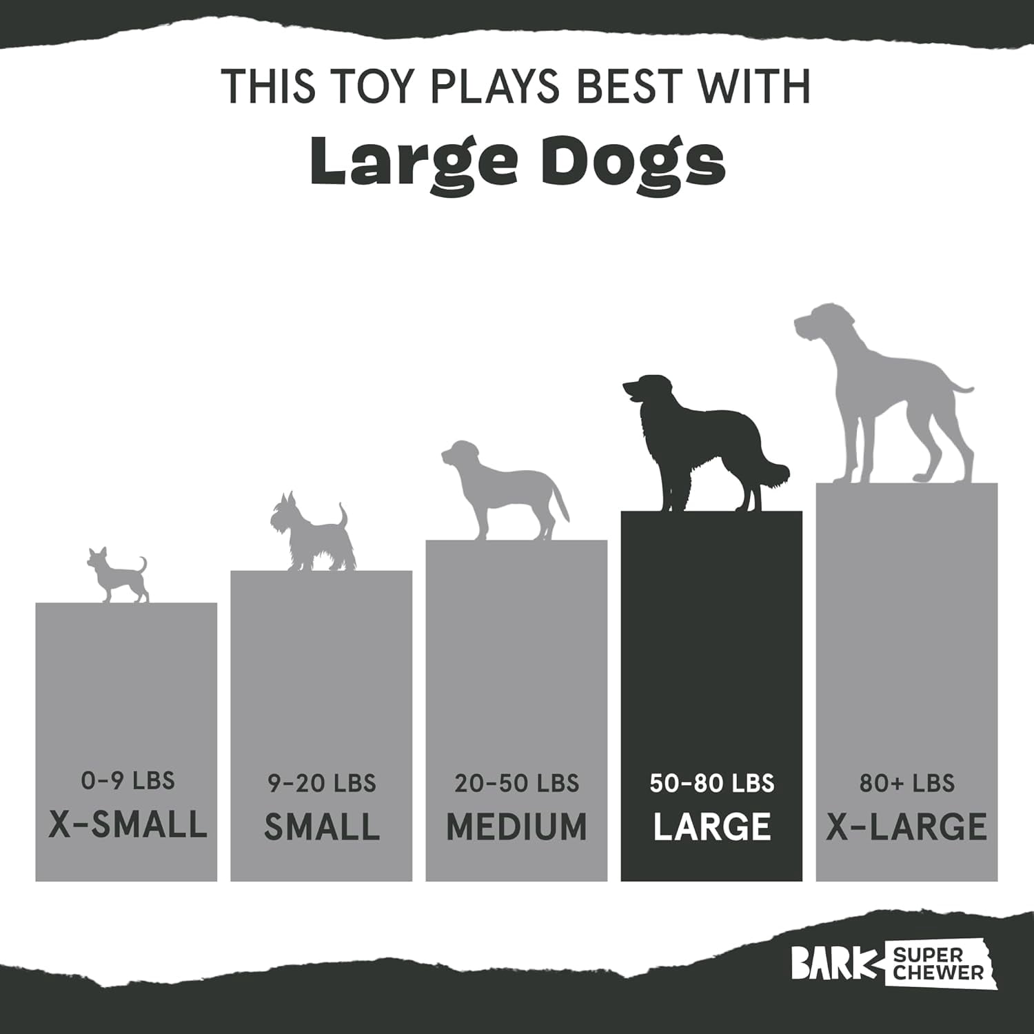 Hambone Super Chewer Tough Dog Chew Toy for Aggressive Chewers, Plush Cover with Rubber Core - 2 Toys in 1 – Two Layer Treat Dispensing Dog Toy for Large Dogs