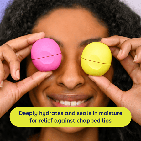 eos Super Soft Shea Lip Balm Sphere - Strawberry Peach | 0.25 oz