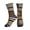 1 Black, variant on Women's Men's Police Style Flag Colorful Novelty Pattern Crew Athletic Socks