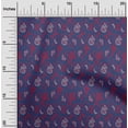thumbnail image 1 of oneOone Organic Cotton Voile Fabric Paisley Ikat Fabric Prints By Yard 42 Inch Wide, 1 of 4