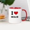 thumbnail image 3 of CafePress - I Love Mulch Mugs - 11 oz Ceramic Mug - Novelty Coffee Tea Cup, 3 of 4