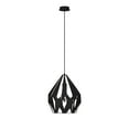 thumbnail image 3 of Eglo Lighting - Carlton 1 - 1-Light Pendant - Black and Copper-Black/Copper, 3 of 7