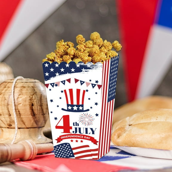 AZXY 4th of July Party Supplies,Independence Day Party,Red White and Blue Patriotic Party Decor for Memorial Day Fourth Of July