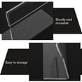 thumbnail image 2 of Support de Panneau Acrylique Durable pour Rangement Transparent et Robuste Idéal pour Affichage de Prix de Menu de Bureau 5 Pcs, 2 of 8