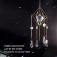 thumbnail image 4 of Bearachild Cristal Sun Catcher prisma colgante ventana árbol rama balcón jardín puerta aniversario decoración regalos decorativos Decoración del hogar Bearachild HA062266-00B, 4 of 6