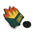 thumbnail image 3 of 12pcs Dumpster Fire Alloy Brooches This is Fine Enamel Pins for Clothes Backpack Green 29.5x27.5mm, 3 of 3