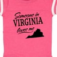 thumbnail image 4 of Inktastic Someone in Virginia Loves Me Boys or Girls Baby Bodysuit, 4 of 5