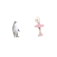 thumbnail image 6 of CoudarTitie Penguin Ballerina Resin Sculpture Collectable Figurine Decorative Ornament Animal Statue Girl Birthday Gift Souvenir Housewarming Tabletop Office Bedroom Study Room Bookshelf, 6 of 8
