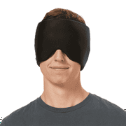 IDFINE Migraine Headache Relief Cap, Cold Therapy Hat skin careHeadache Cap, skin care Ice Pack Mask - Black