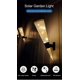 thumbnail image 3 of 2 Sets Wireless Waterproof Outdoor Solar Lights Wall Sconces Bright Decorative Lighting Warm White Garden LED Street Lights Decorative Yard, 3 of 4