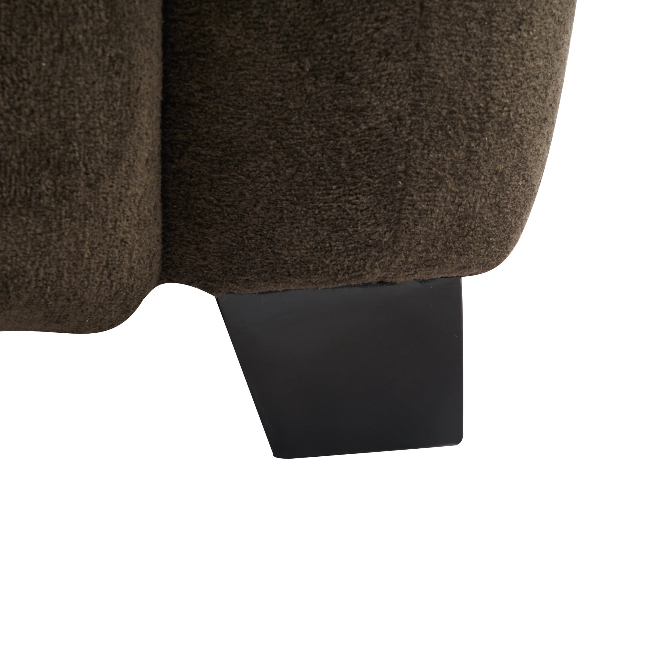 Christopher Knight Home 35" Modern Velvet Accent Armchair with Lumbar Pillow, Rubberwood Legs, Dark Brown, Set of 2
