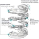 thumbnail image 4 of Anti-snore Mouthguard, Adjustable Anti-snoring Mouthpiece, Night Time Teeth Mouthguard Bruxism Sleeping Bite Guard, 4 of 5