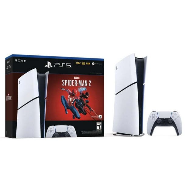 PlayStation®5 édition numérique – <br>Marvel’s Spider-Man 2 (modèle – mince)