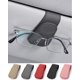 thumbnail image 1 of Clip gris para gafas de coche, clip de cuero para gafas de sol de coche, uso de tarjeta de billete para gafas de sol JM  MX-0137557FYD, 1 of 5