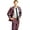 Purple, variant on How I Met Your Mother 4 Piece Silk Suit Mens Pajama