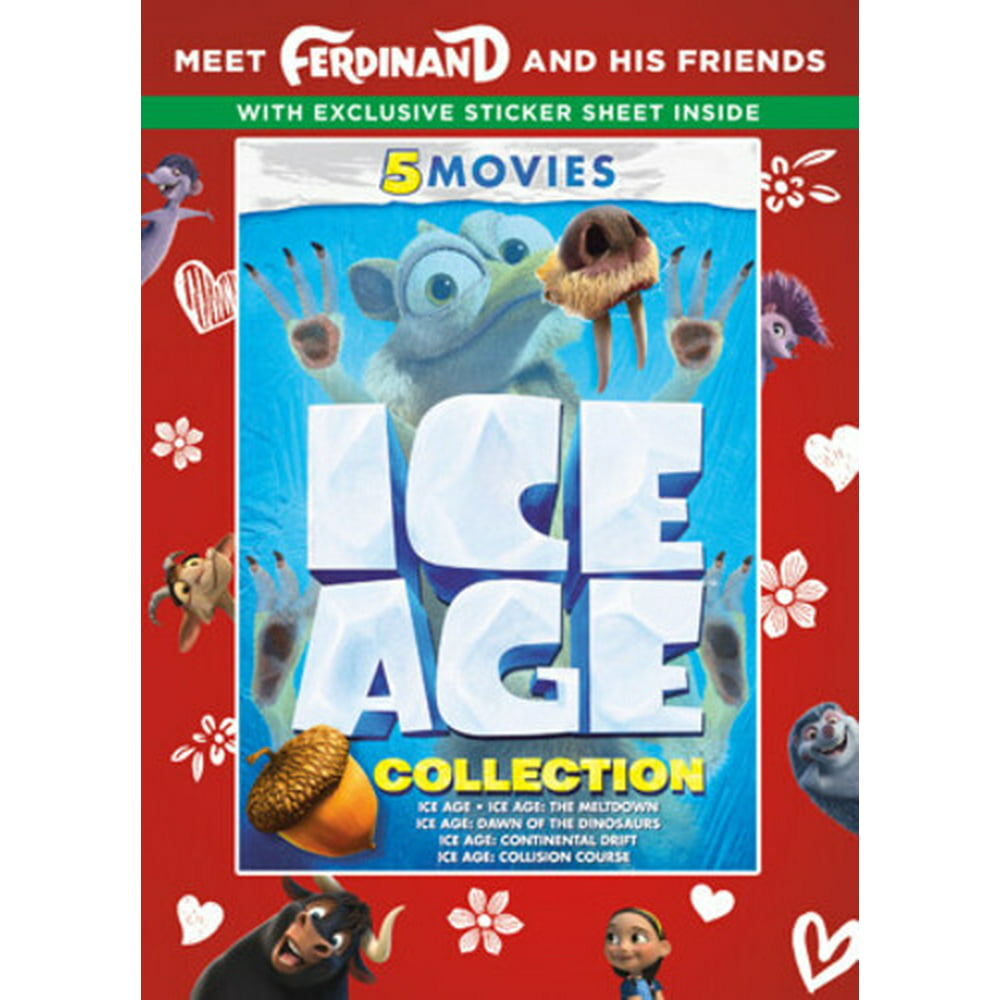 Ice Age 5 Movie Collection (DVD) (Walmart Exclusive)