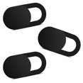 thumbnail image 1 of Funda de cámara web Yilador ultradelgada de 0,7 mm para portátil, 3 unidades, color negro, 1 of 6