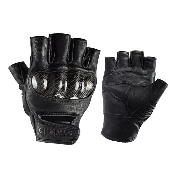 Guantes Moto Tranpirable Guantes Cuero Verano Invierno Para