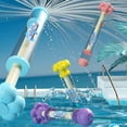 thumbnail image 4 of Bright Color Water Guns Pulling Out Water Squirter Long Ranges Great For Interactive Family Activity In Pool and Beach, 4 of 9