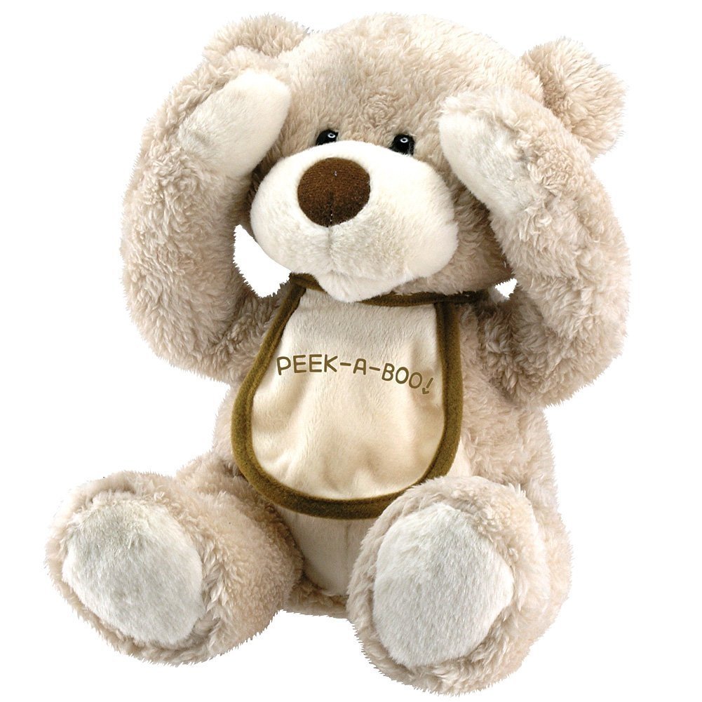 Cuddle Barn Animated Singing Teddy Bear Plush Toy - Peek a Boo Bear - Walmart.com - Walmart.com