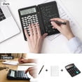 thumbnail image 3 of 2X Calculadora, Calculadoras CientíFicas, Tableta de Escritura con Calculadora de 12 DíGitos, Calculadora Financiera Plegable, para Oficina Escolar, 3 of 5