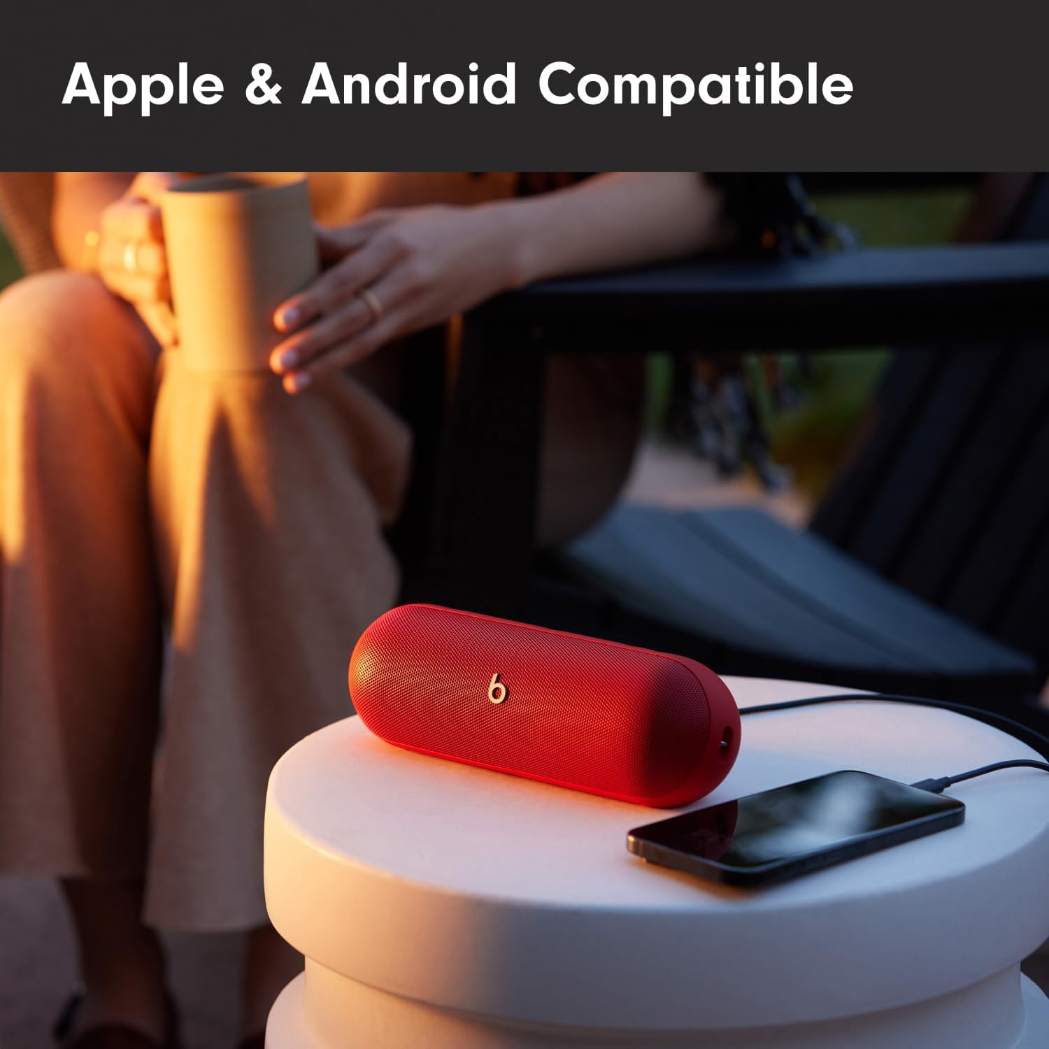 Beats, Pill Wireless Bluetooth Speaker and Portable Charger, 1 Speaker, Black, 1, 1
