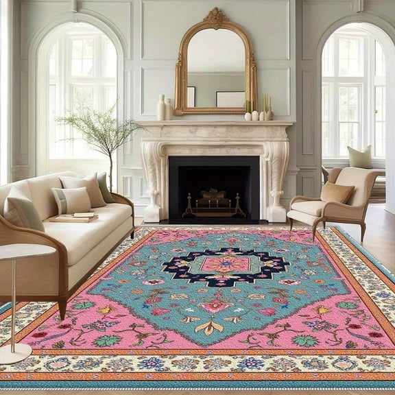 6.5'x10' carpet indoor carpet area rug fluffy bathroom area rug cheetah print area rug