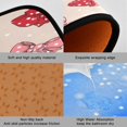 thumbnail image 2 of 2-Piece Kitchen Rugs Set Non-Slip Mats Carpet Floor for Kitchen, Bathroom (19.7"x27.6" & 19.7"x47.2") Cute Red Bows Pattern, 2 of 7