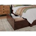 thumbnail image 3 of Madison Platform Bed with Flat Panel Foot Board and 2 Urban Bed Drawers in Multiple Colors and Sizes, 3 of 12