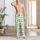 thumbnail image 2 of Fotbe St. Patrick's Day rainbows Pantalones de Pijama para Hombre, Pantalones de Dormir, Pantalones de Casa con Cintura Ajustable y Bolsillos-X-Large, 2 of 6