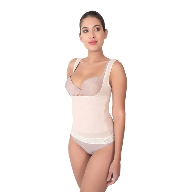 Camiseta faja licra powernet control en cintura y abdomen