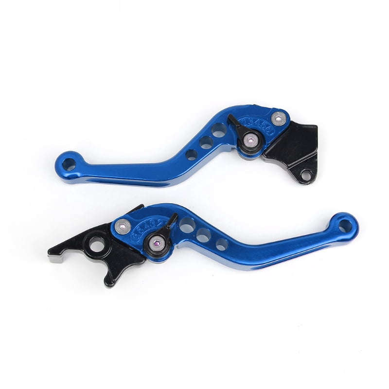 Acouto CNC Brake & Clutch Levers For Honda Grom MSX125 (2013-2018) - Shorty Adjustable Levers, Black