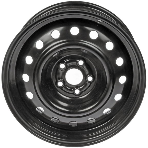 Dorman 939-174 Steel 16" Wheel Rim 16 x 6.5-inch 5-Lug Black, for Specific Pontiac / Toyota Models