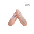 thumbnail image 2 of Sansha STAR Youth Full Sole Leather Ballet Shoes for Dance Class (2-Pack), Pink, Size N, 2 of 2