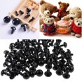 thumbnail image 1 of 100 Uds. Ojos de Juguete de Seguridad de Plástico de 5-40mm-para de Peluche Artesanías de Juguete de Peluche Suave , 15mm 14 cm CUTICAT Ojos de muñeca de seguridad, 1 of 8