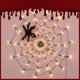 thumbnail image 4 of Decoraciones de Halloween Luces LED DecoracióN de TelarañA Luces de de Pared Control Remoto Luces de AtmóSfera de Halloween C, 4 of 9