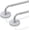 Nickel, variant on W 2 Pack Magnetic Curtain Rods for Metal Door, Adjustable 18 to 30 Inch Curtain Rod 3/8" Diameter Magnet Rods for French Doors Window Cafe White